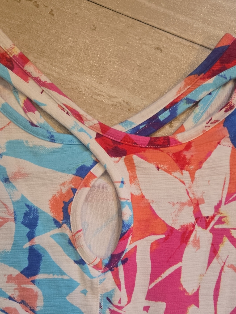 T by Talbots Multi-Color Design Print Versatile Dress - Picture 7 of 9